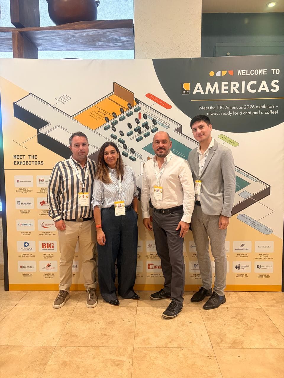 Representantes de Coris en ITIC Americas 2026